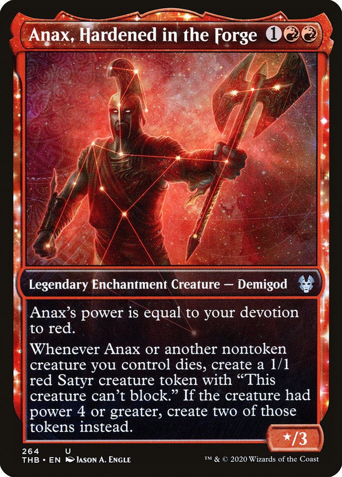 Anax, Hardened in the Forge (Showcase) [Foil] :: THB