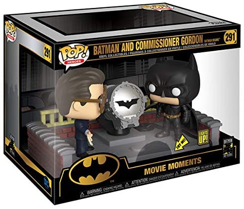 Batman: Batman and Commissioner Gordon LED Pop! Vinyl Figure (291)
