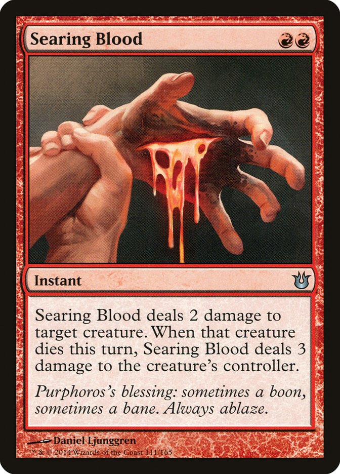 Searing Blood [Foil] :: BNG