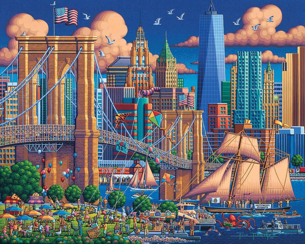 Brooklyn Bridge (1000 pc puzzle)