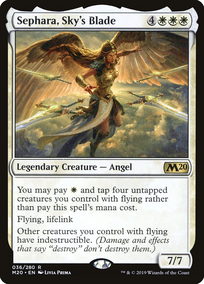 Sephara, Sky's Blade [Foil] :: M20