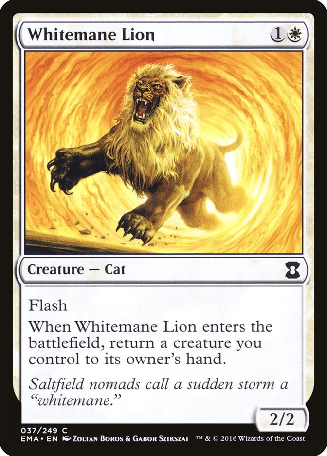 Whitemane Lion :: EMA