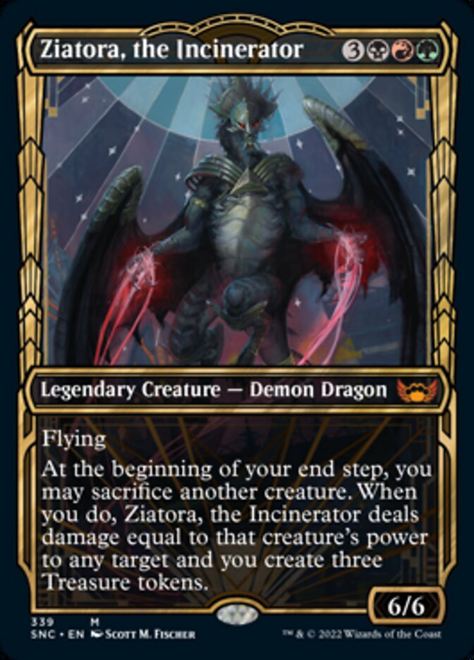 Ziatora, the Incinerator (Showcase) [Foil] :: SNC