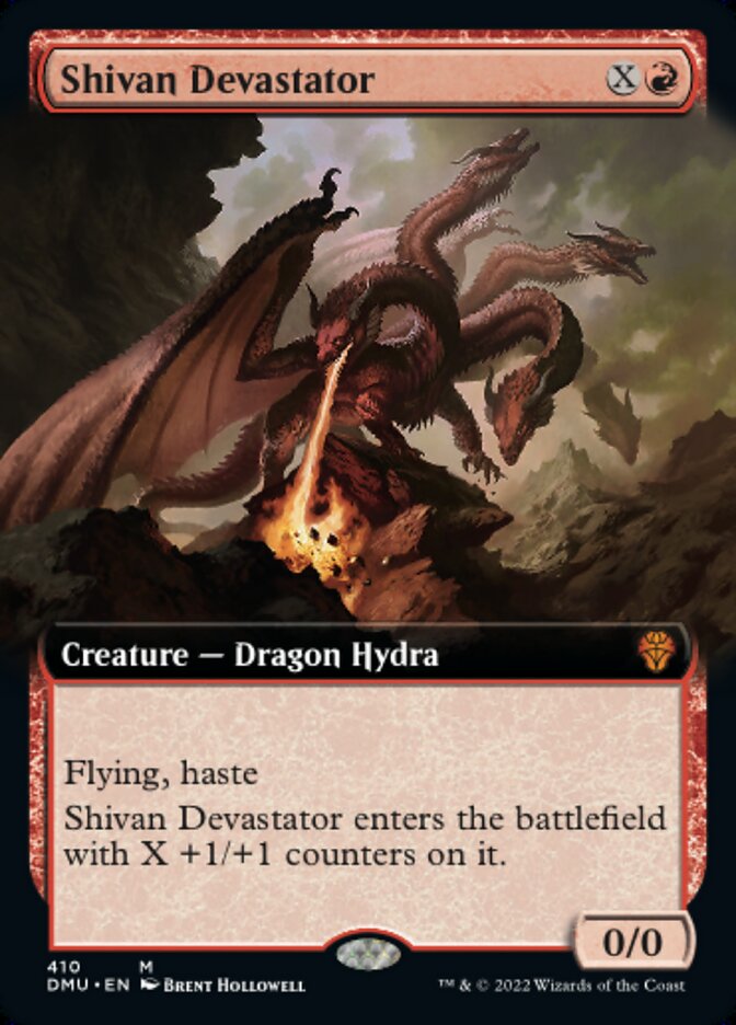 Shivan Devastator (Extended Art) :: DMU