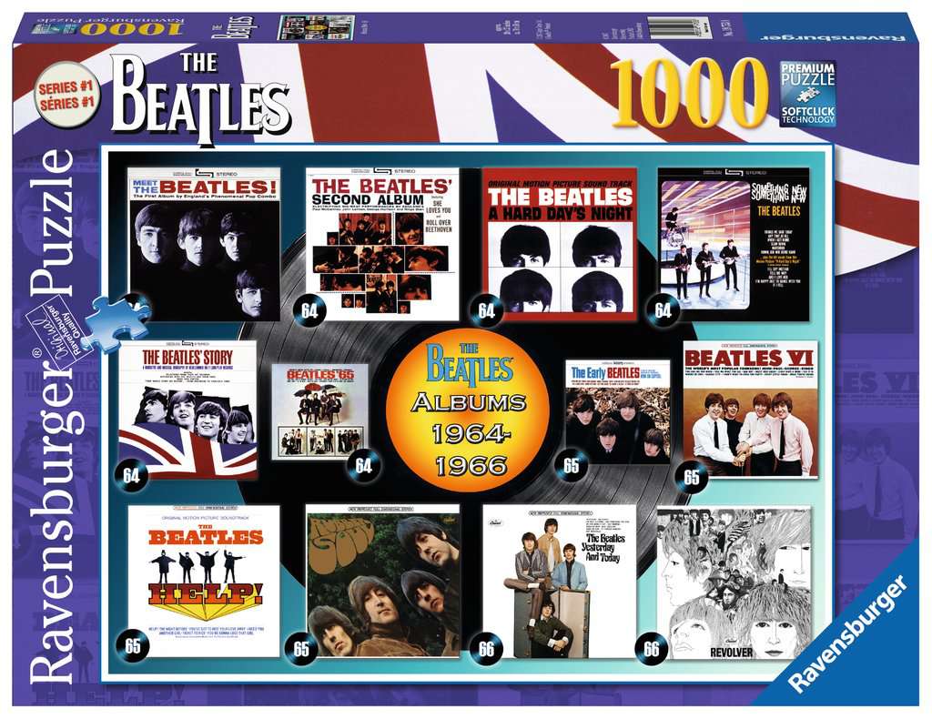 Beatles: Albums 1964-1966 (1000 pc puzzle)