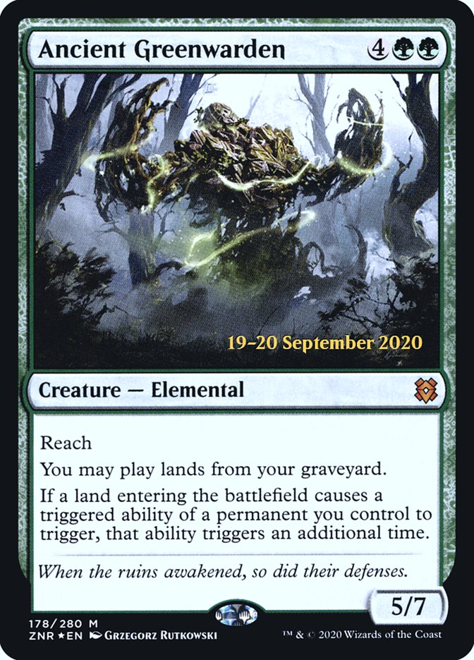 Ancient Greenwarden [Foil] :: PZNR