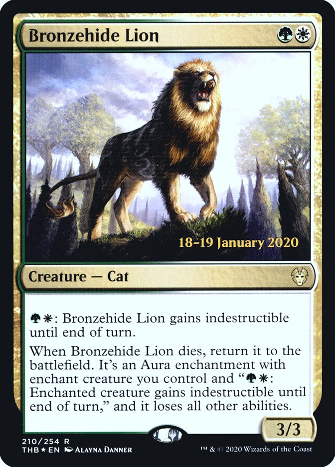 Bronzehide Lion [Foil] :: PTHB