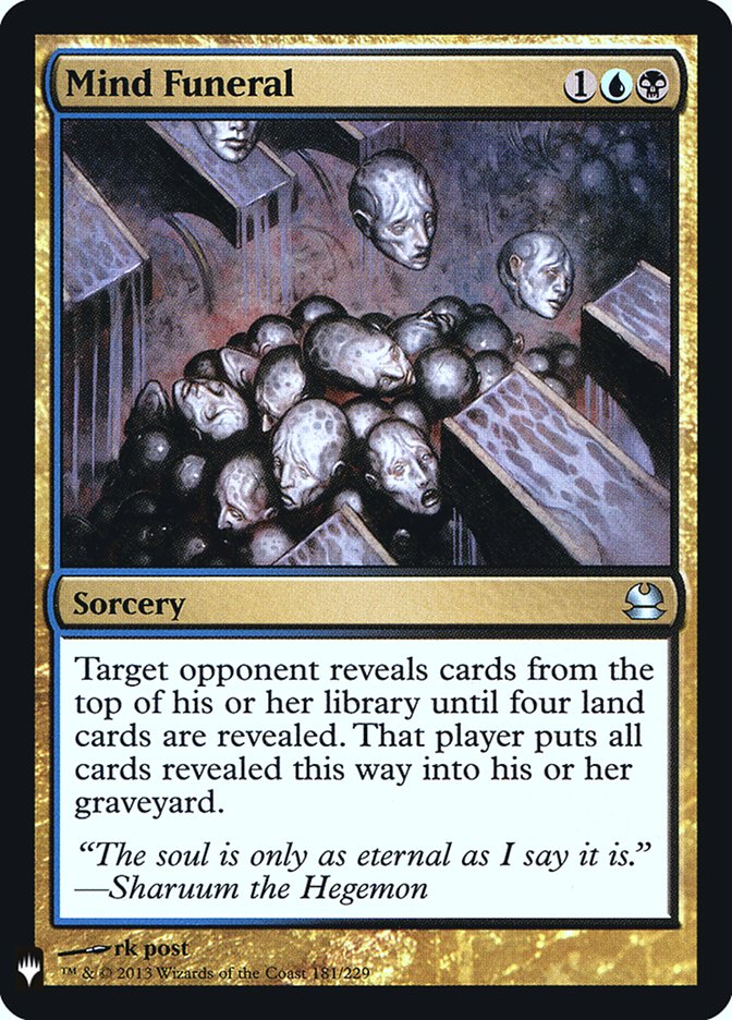 Mind Funeral [Foil] :: FMB1