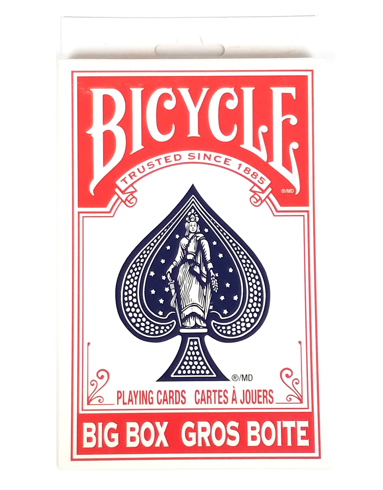Bicycle Big Box Playing Cards (Red)
