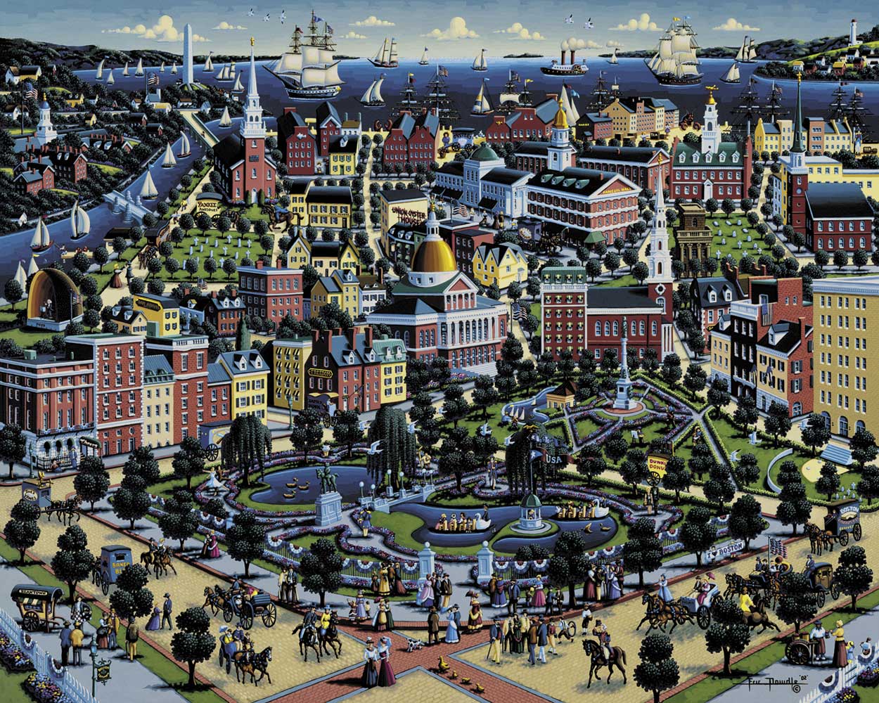 Boston Commons (500 pc puzzle)