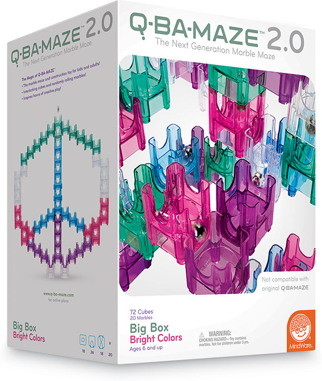 Q-BA-MAZE 2.0 Big Box (Bright Colors)