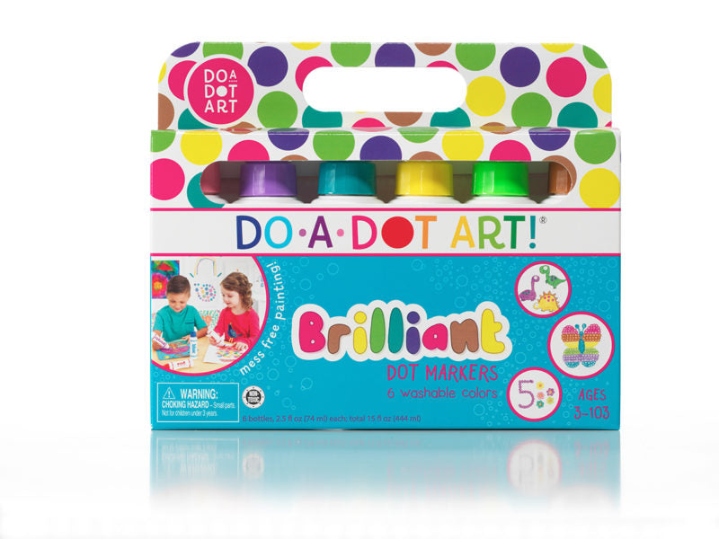 Do-A-Dot: Brilliant Markers (6 Pack)