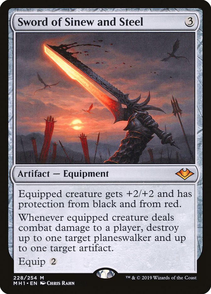 Sword of Sinew and Steel [Foil] :: MH1