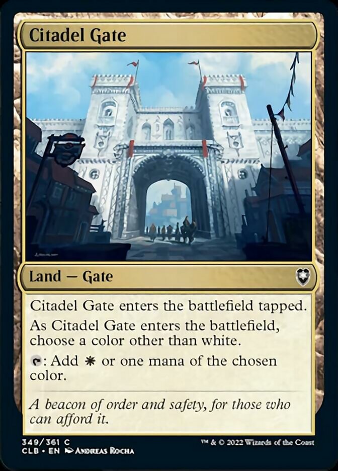 Citadel Gate [Foil] :: CLB