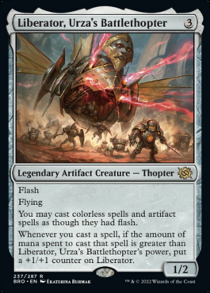 Liberator, Urza's Battlethopter [Foil] :: BRO