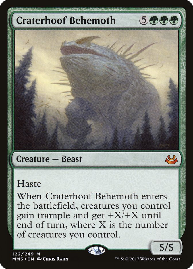 Craterhoof Behemoth :: MM3