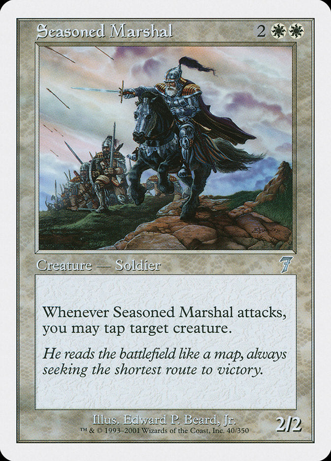 Seasoned Marshal [Foil] :: 7ED