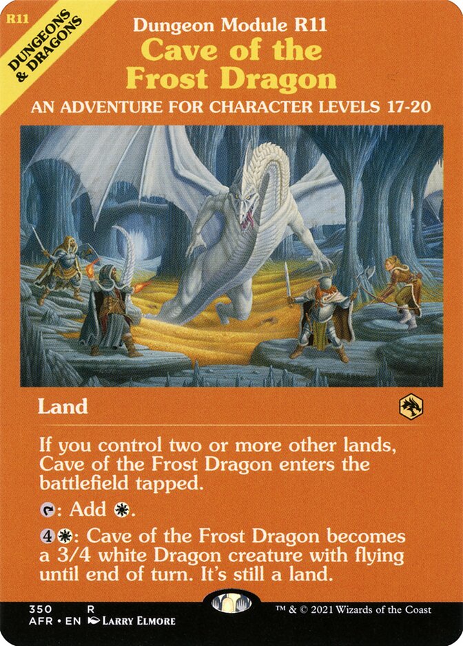 Cave of the Frost Dragon (Dungeon Module) :: AFR