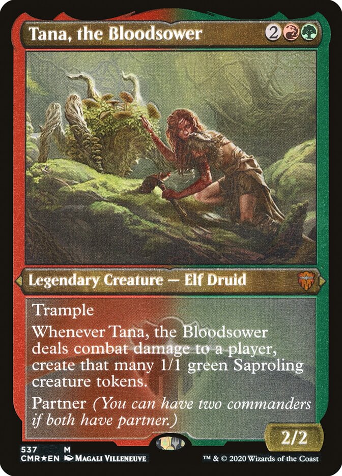 Tana, the Bloodsower (Foil Etched) [Foil] :: CMR