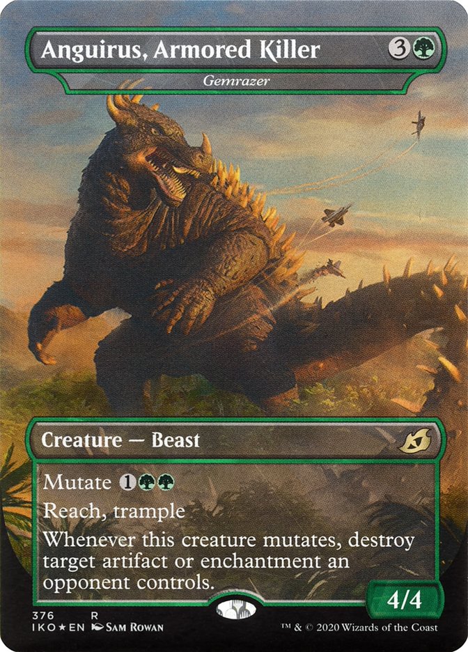 Anguirus, Armored Killer - Gemrazer [Foil] :: IKO