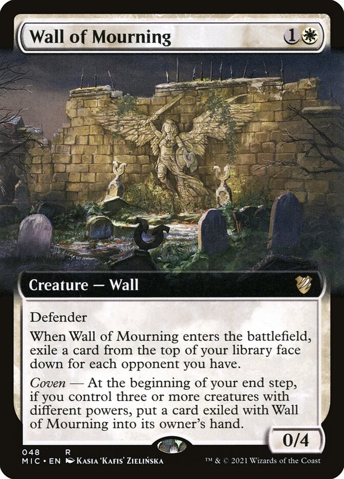 Wall of Mourning (Extended Art) :: MIC
