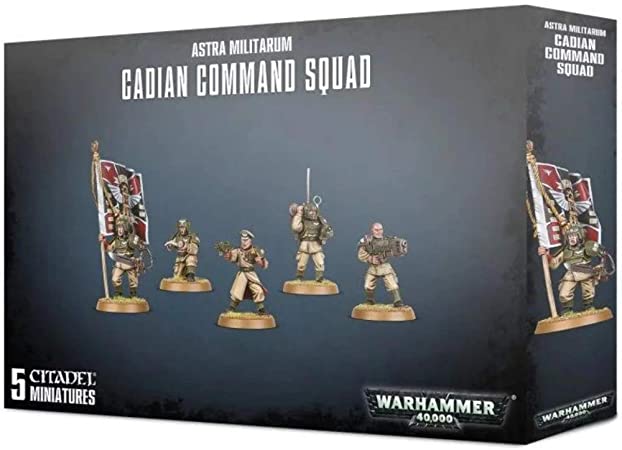 Warhammer 40k: Astra Militarum - Cadian Command Squad