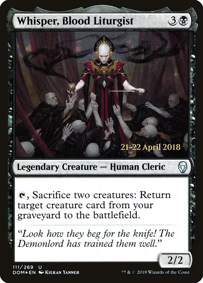 Whisper, Blood Liturgist [Foil] :: PDOM