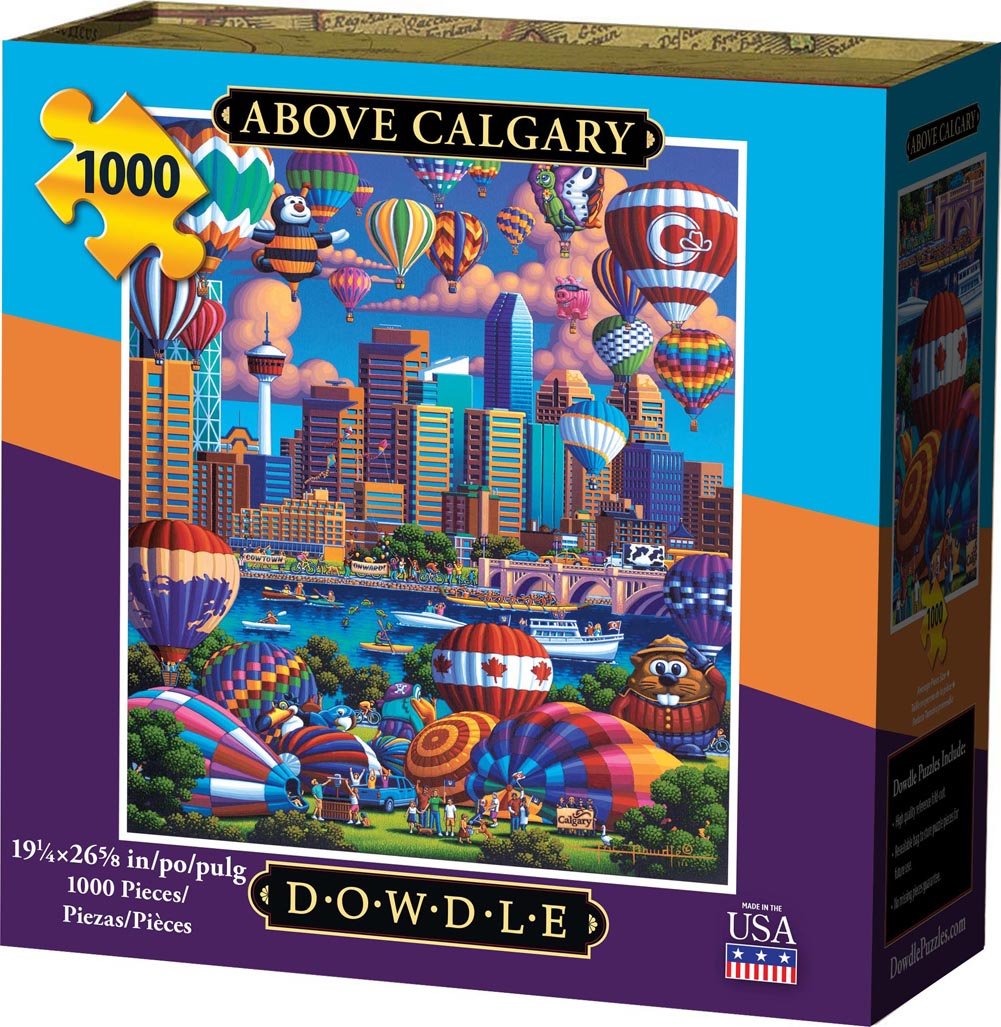 Above Calgary (1000 pc puzzle)