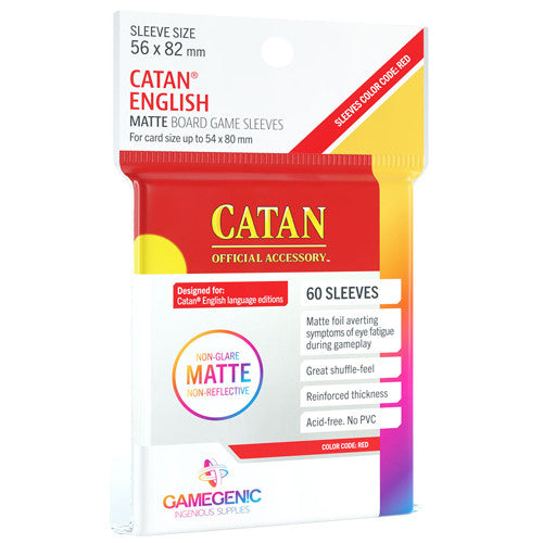 Gamegenic Matte Board Game Sleeves: Catan