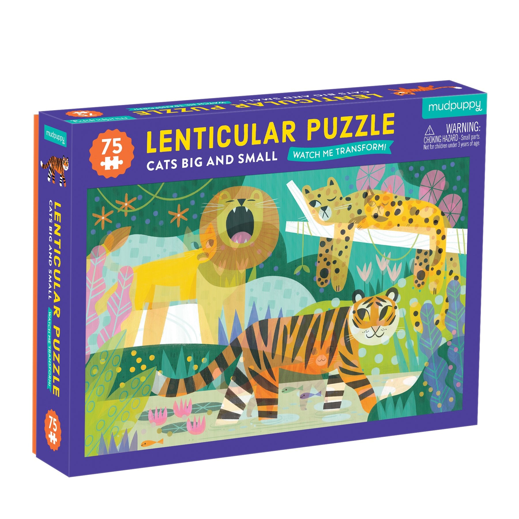 Cats Big and Small - Lenticular (75 pc puzzle)