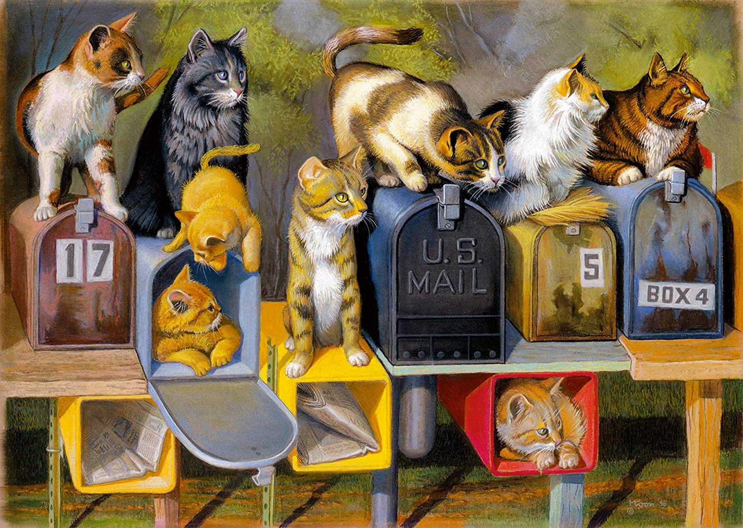Cat's Got Mail (300 pc puzzle)