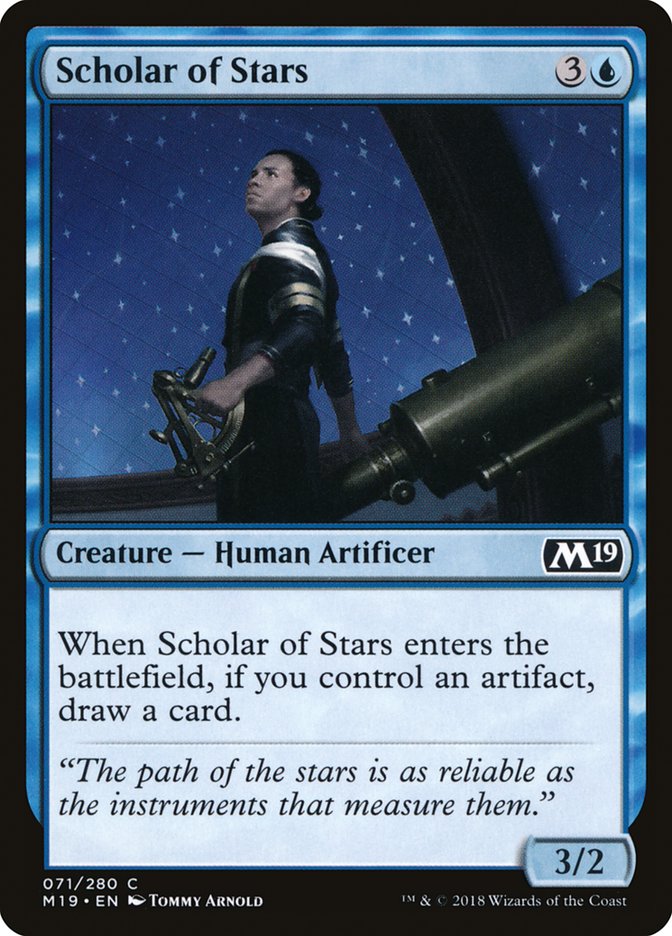 Scholar of Stars [Foil] :: M19