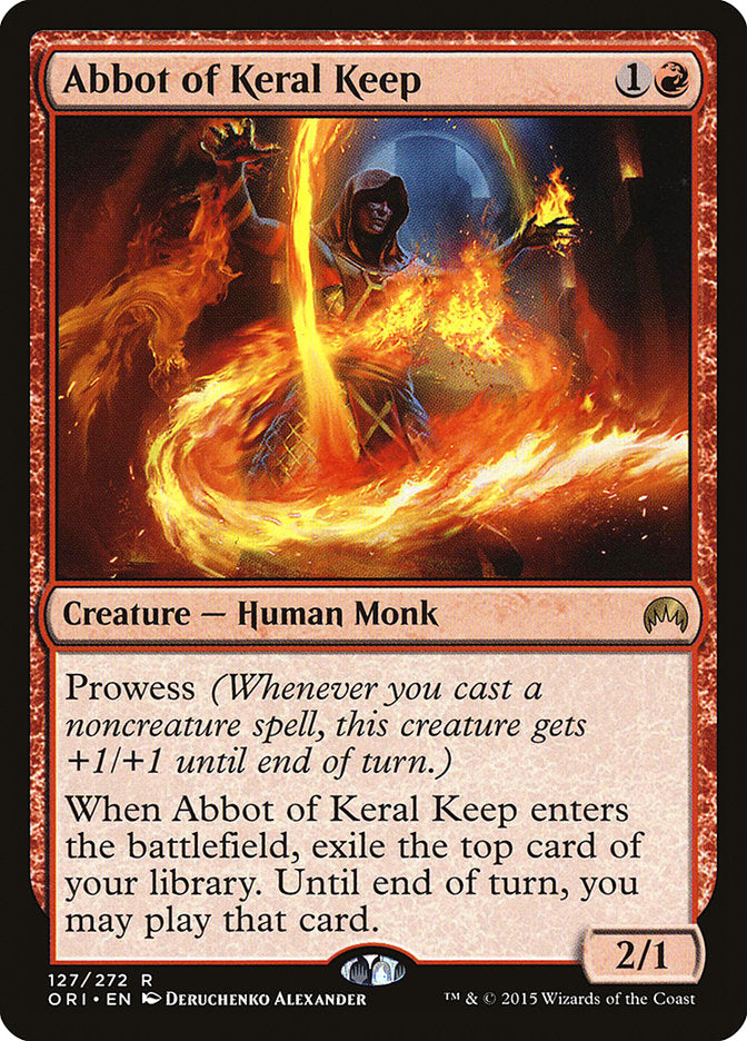 Abbot of Keral Keep [Foil] :: ORI