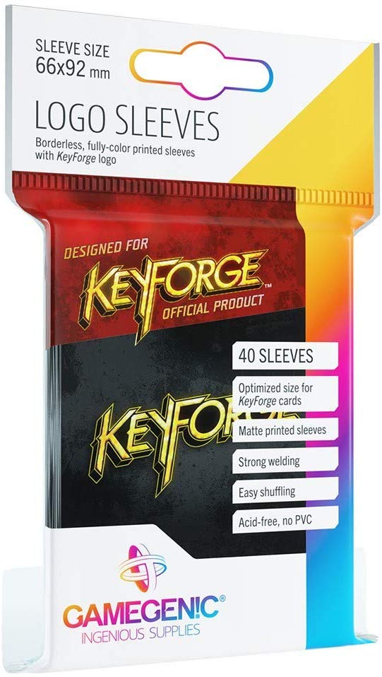 Gamegenic Sleeves: Keyforge Logo Sleeves (40 count)