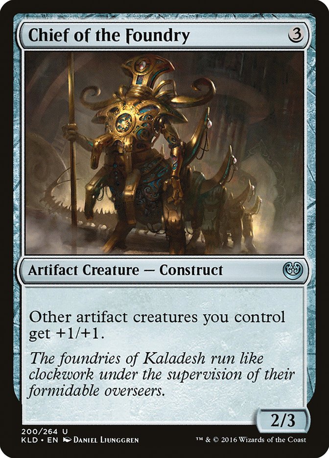 Chief of the Foundry :: KLD