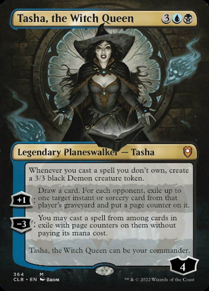 Tasha, the Witch Queen (Borderless) [Foil] :: CLB