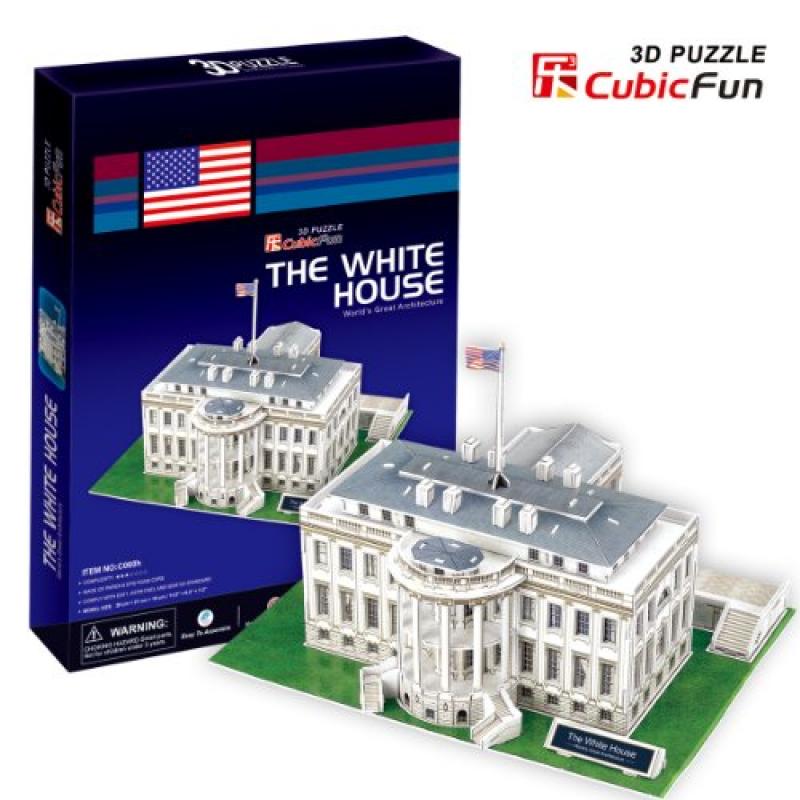 The White House 3D Puzzle (64pc)