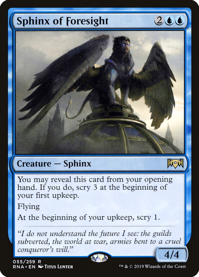 Sphinx of Foresight :: RNA