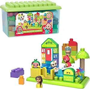 CoComelon Patch Academy, 53 Large Building Blocks Includes 6 Character Figures