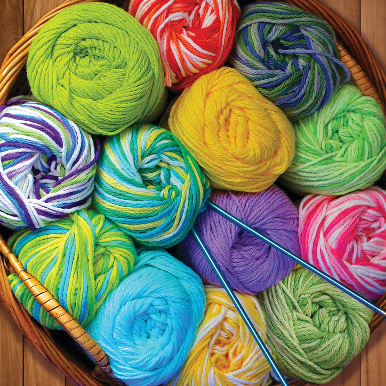 Colorful Yarn (500 pc puzzle)