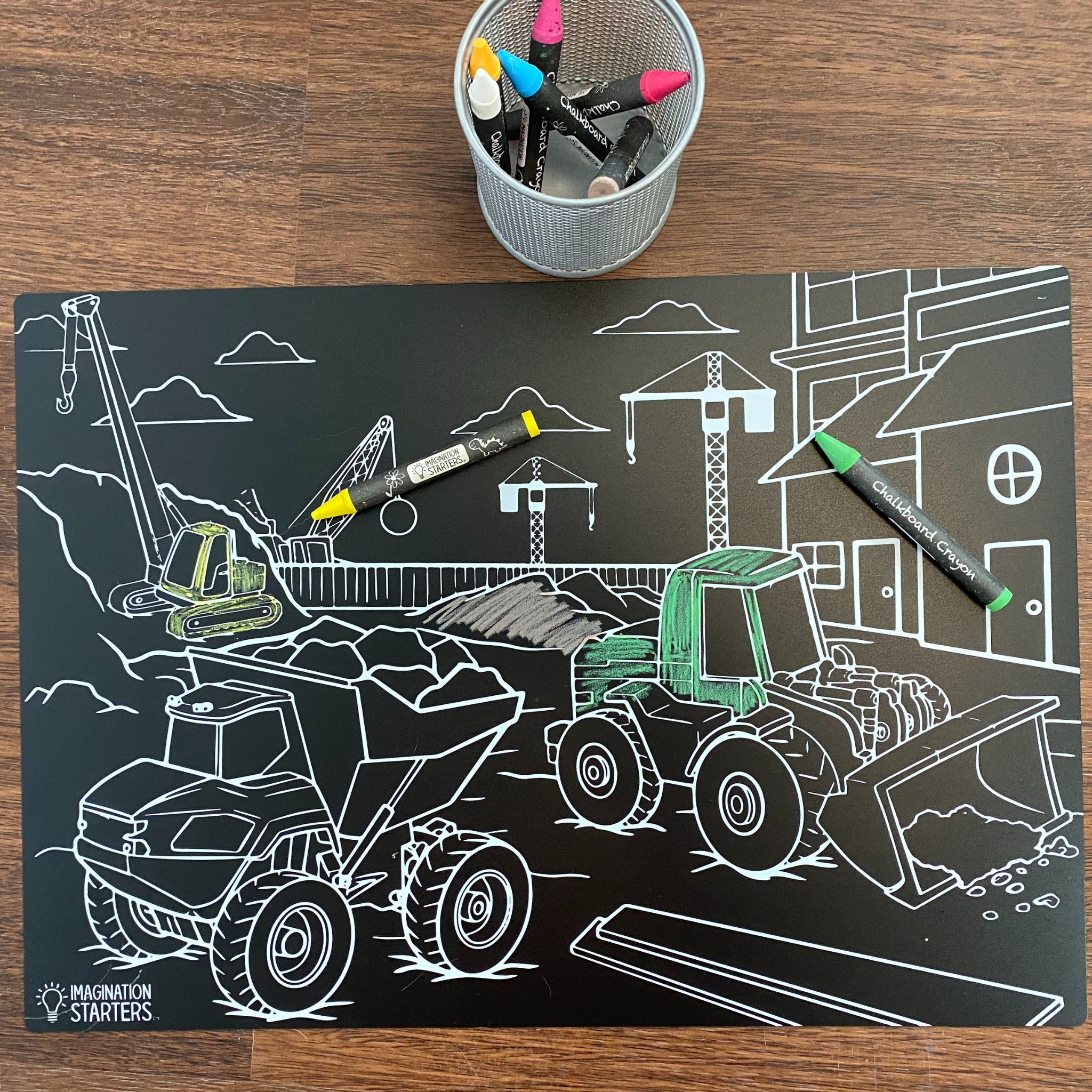 Chalkboard Placemat: Construction