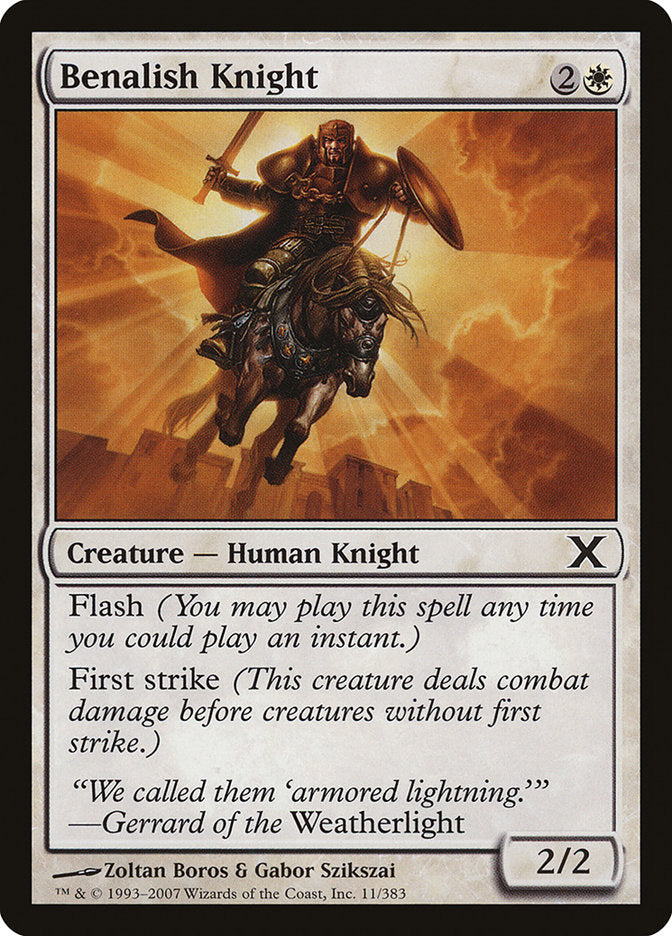 Benalish Knight :: 10E