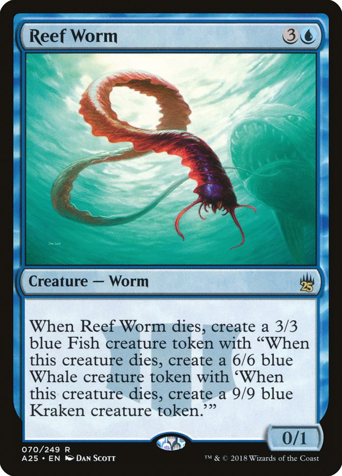 Reef Worm [Foil] :: A25