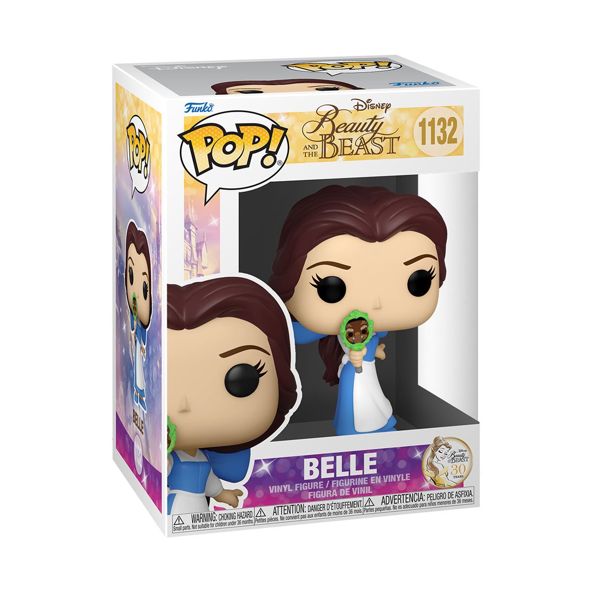 Disney: Beauty and the Beast - Belle with Mirror Pop! Vinyl Figure (1132)