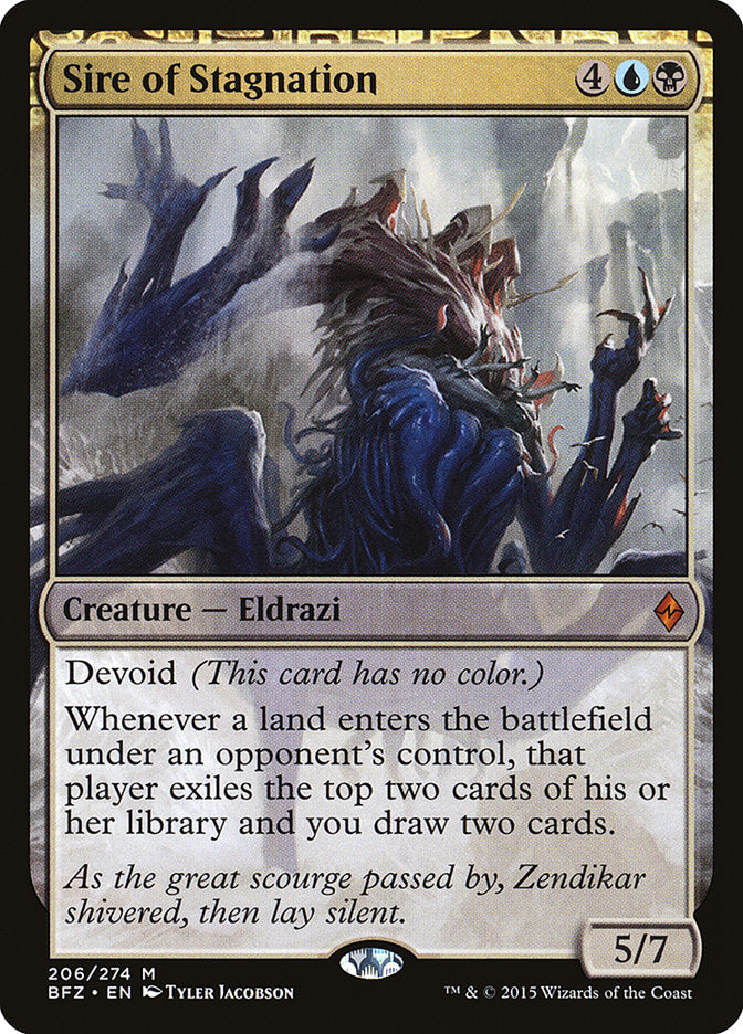 Sire of Stagnation [Foil] :: BFZ