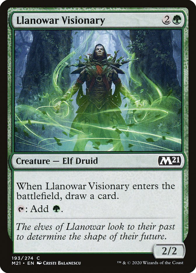 Llanowar Visionary :: M21