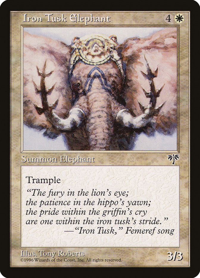 Iron Tusk Elephant :: MIR