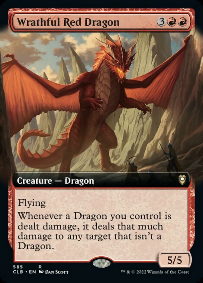 Wrathful Red Dragon (Extended Art) :: CLB