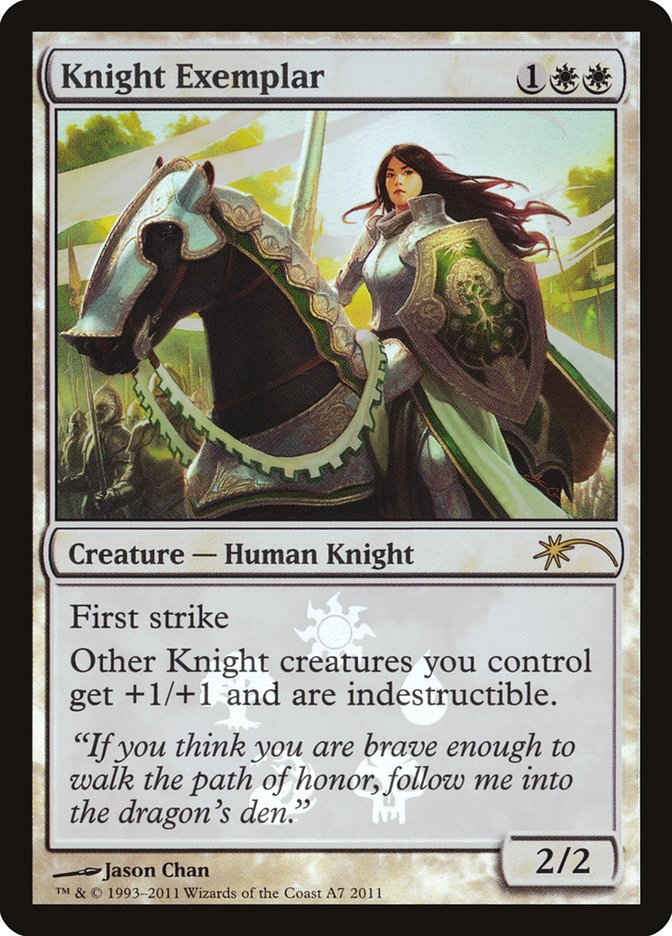 Knight Exemplar [Foil] :: PRES