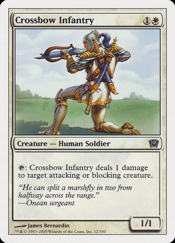 Crossbow Infantry :: 9ED